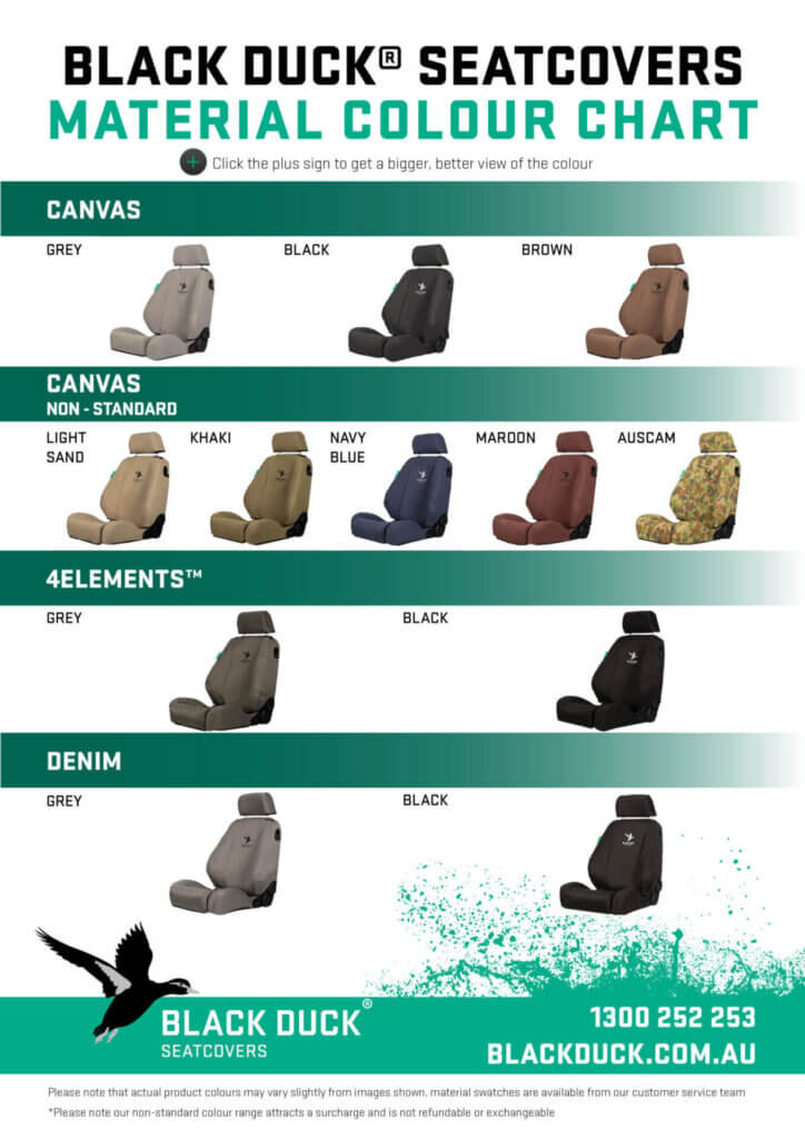 Black Duck Seat Covers Bull Motor Bodies