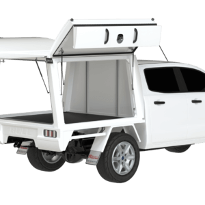 Metro Series 3 Door Canopy to suit vehicle dual cab vehicle with Bifold Door (Height 1000mm)